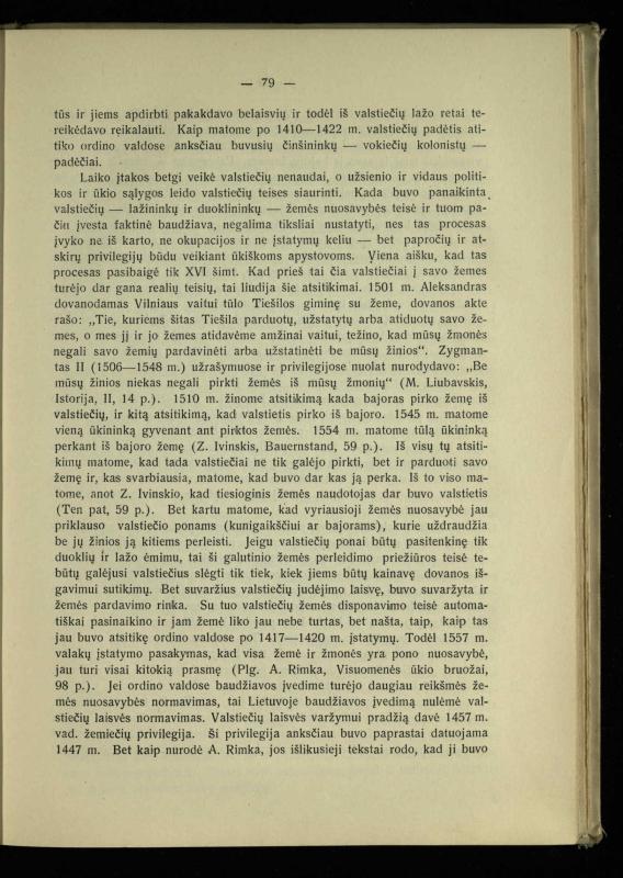 Tautiniai santykiai Maž. Lietuvoje ligi Didžiojo karo istorijos ir statistikos šviesoje
/ Vincas Vileišis. – Kaunas: Politinių ir socialinių mokslų institutas, 1935. – 271, [3] p.