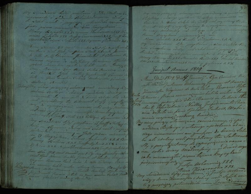Pušaloto Romos katalikų parapijos bažnyčios 1810–1819 metų jungtuvių metrikų knyga
