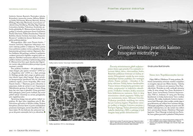 Šiaurietiški atsivėrimai : Pasvalio krašto istorijos ir kultūros žurnalas 2018, nr. 2 (45)