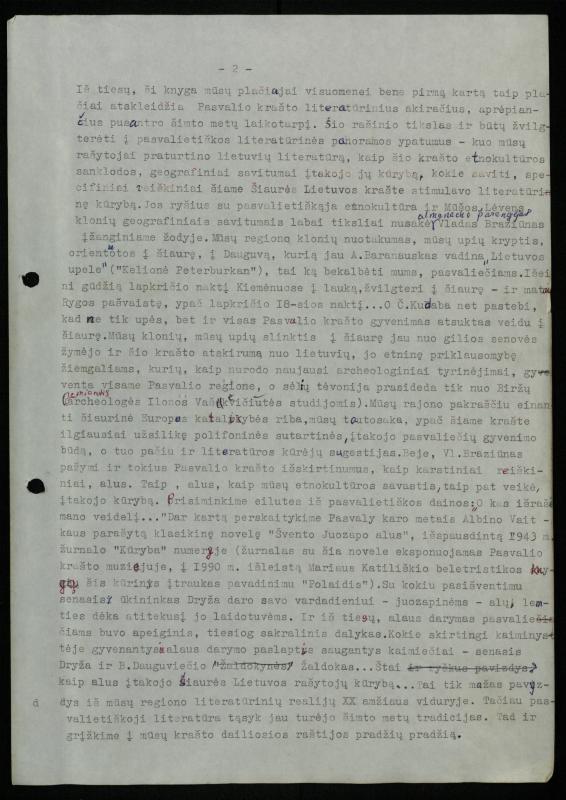 Žurnalisto, literato, vertėjo Kazimiero Pūro literatūros studija „Pasvalio krašto literatūrinės atovartos (1863–2000)“