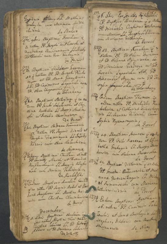 Pasvalio Romos katalikų parapijos bažnyčios 1749–1772 metų krikšto metrikų knyga