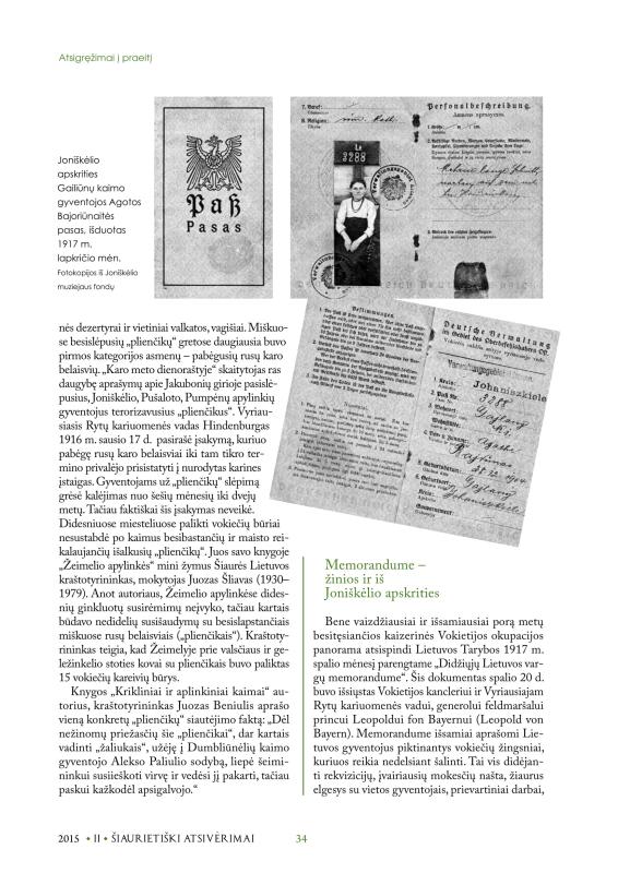 Šiaurietiški atsivėrimai : Pasvalio krašto istorijos ir kultūros žurnalas 2015, nr. 2 (39)