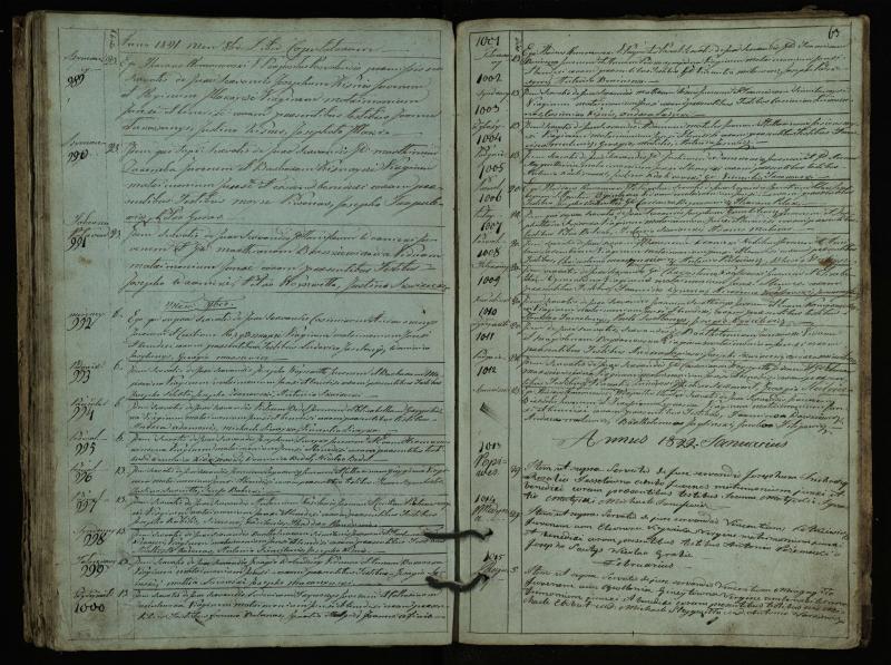 Pasvalio Romos katalikų parapijos bažnyčios 1793–1824 metų jungtuvių metrikų knyga