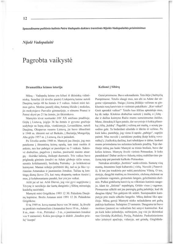 Šiaurietiški atsivėrimai : Pasvalio krašto istorijos ir kultūros žurnalas 2006, nr. 1 (20)