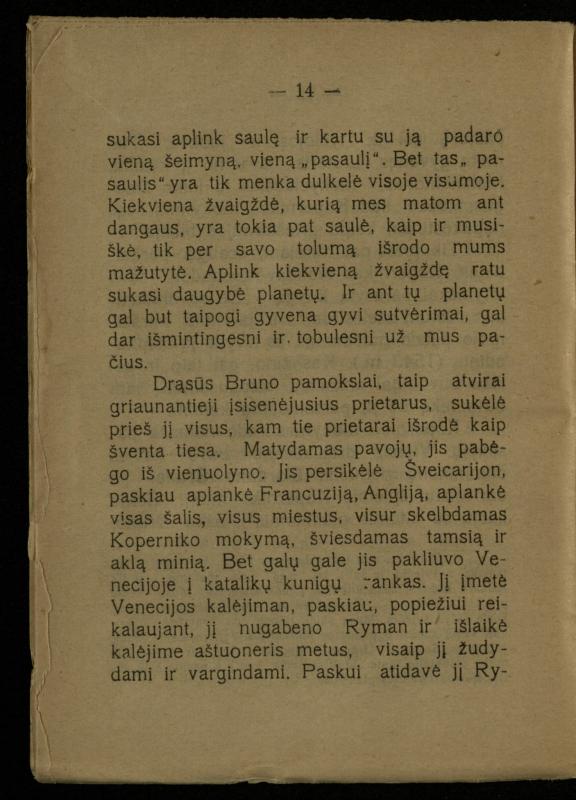 Žemė ir žmogus / med. d-ras P. Avižonis. – Antra pataisyta laida. – Voronežas: Lietuvos reikalų komisariato Kultūros ir švietimo skyrius, 1918. – 68 p.