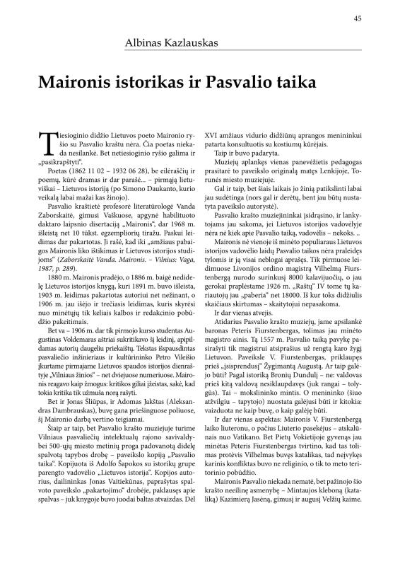 Šiaurietiški atsivėrimai : Pasvalio krašto istorijos ir kultūros žurnalas 2012, nr. 2 (33)
