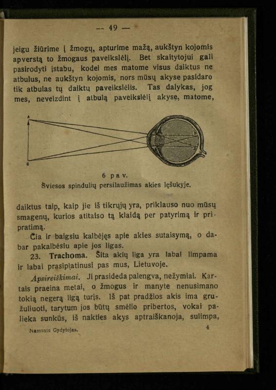 Naminis gydytojas: trumpas paprasčiausių ligų aprašymas ir jų gydymas / d-ras A. Vileišis. – 2-asis patais. leid. – Kaunas: „Švyturio“ b-vės leidinys, 1924. – 143 p.