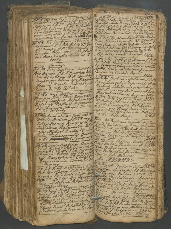 Pasvalio Romos katalikų parapijos bažnyčios 1749–1772 metų krikšto metrikų knyga